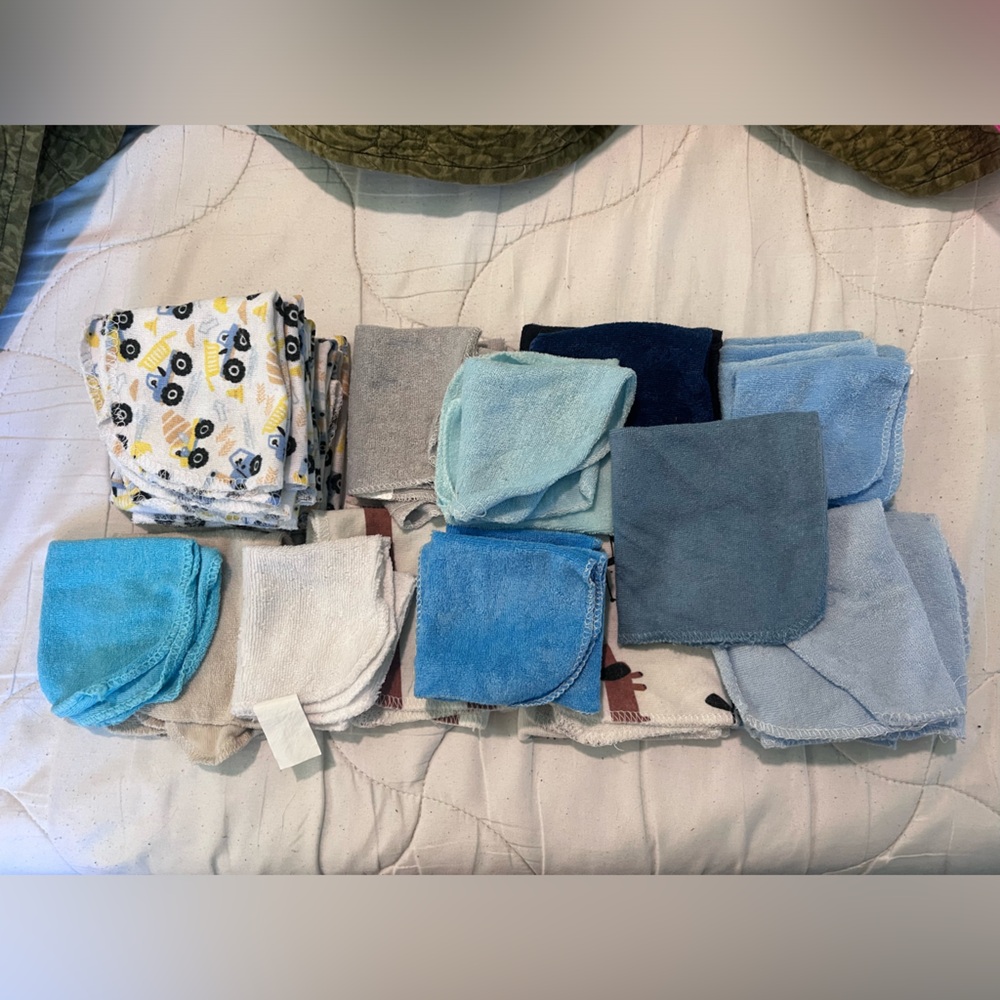 Assorted Kids Washcloth Set (FREE W PURCHASE)